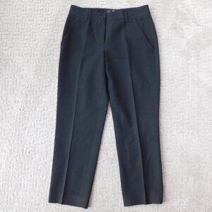 Italian designer Etro Black Ankle Pants